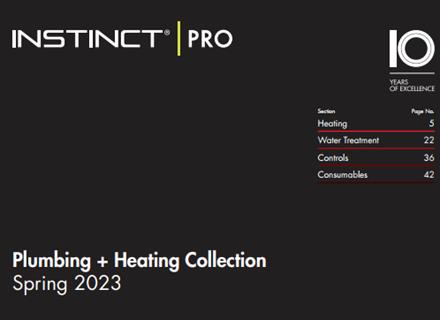 Check out our Instinct Pro Plumbing & Heating Collection