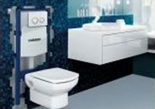 Concealed cistern/frame