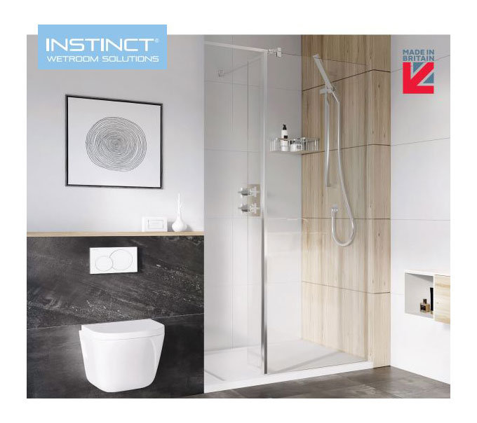 Instinct 10mm Wetroom Panel