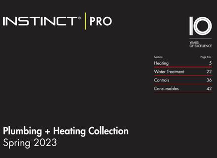 Check out our Instinct Pro Plumbing & Heating Collection